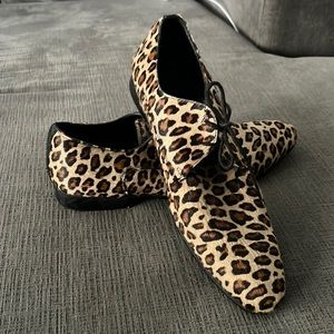 LEOPARD PRINT ZARA MAN SHOES